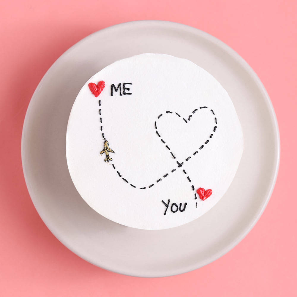 Miles of Love Bento Cake