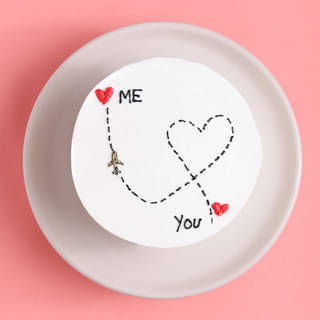 Miles of Love Bento Cake