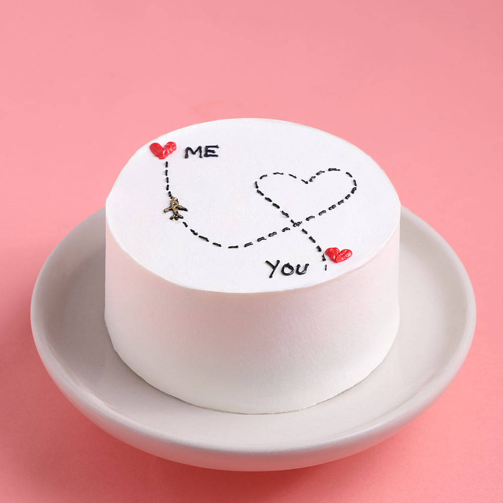 From Me to You Bento Cake