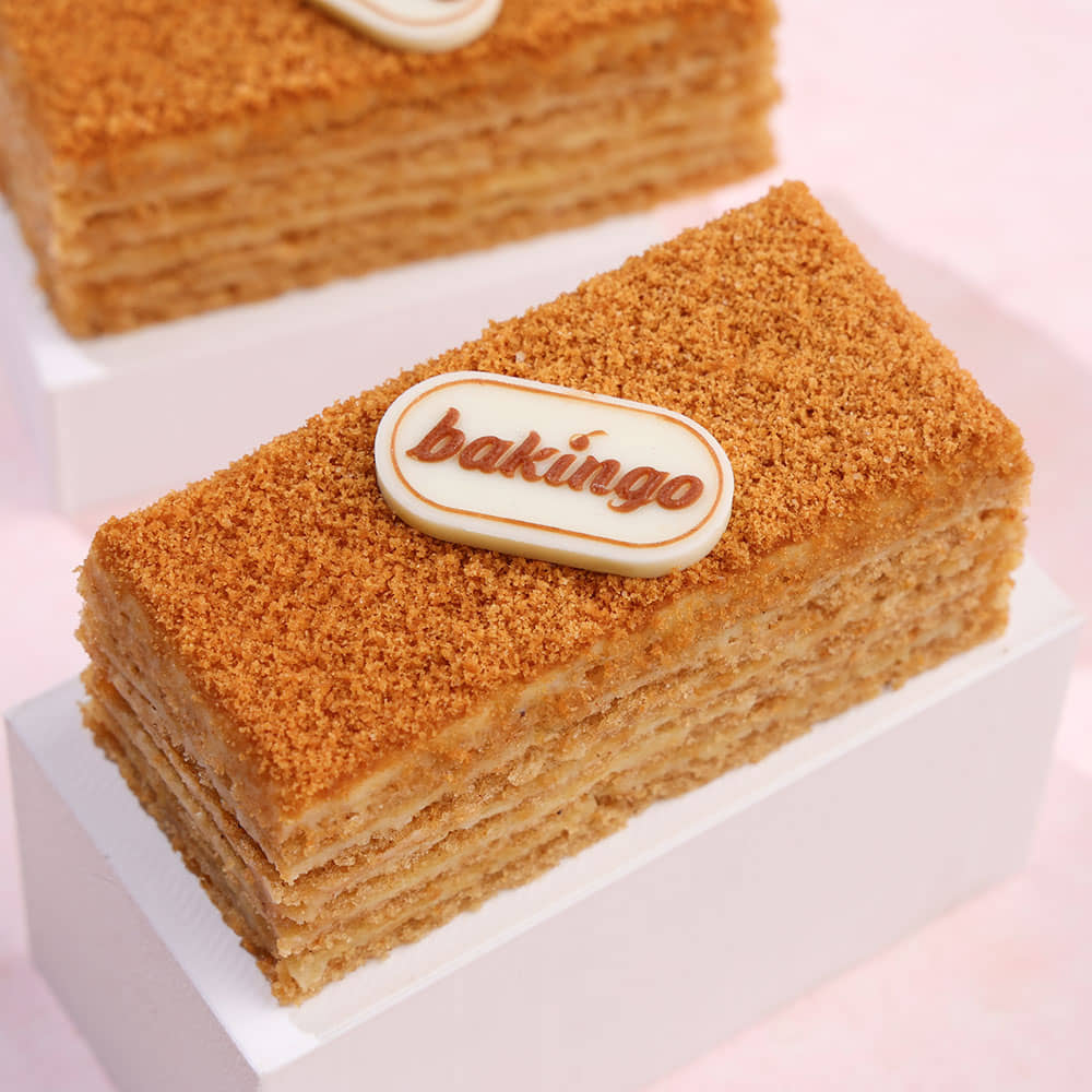 Medovik Cake Slice