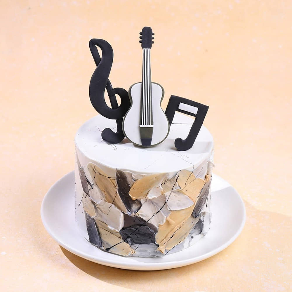 Melodic Guitar Cake