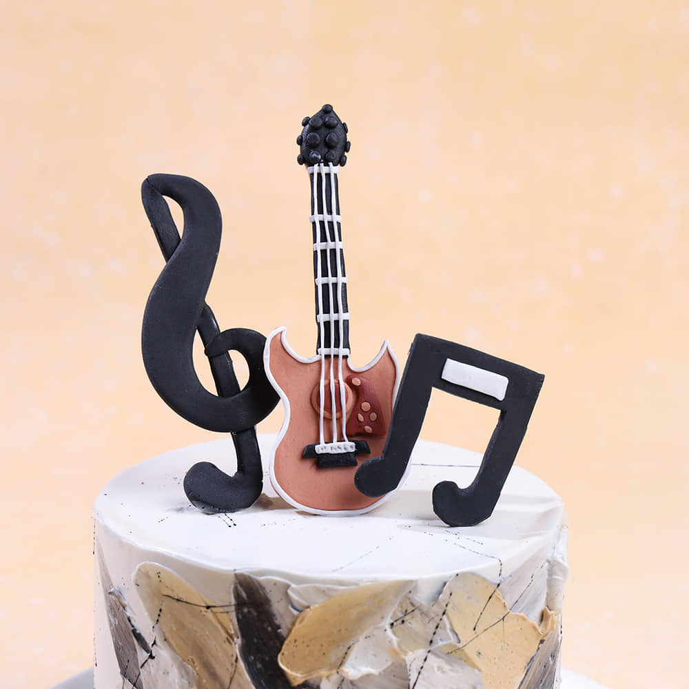 Melodic Guitar Cake