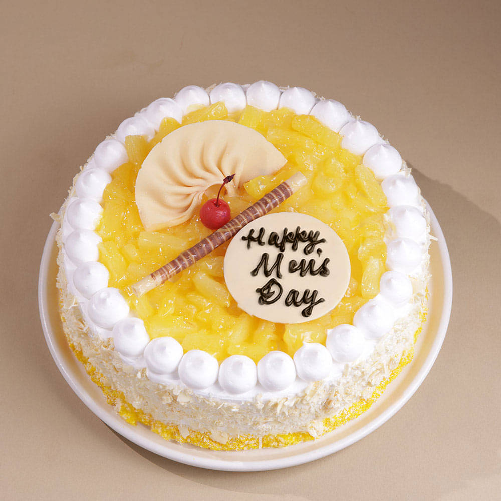 Men's Day Pineapple Cake