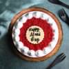 Mens Day Red Velvet Cake