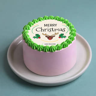 Merry Christmas Bento Cake