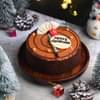 Merry Christmas Butterscotch Cake