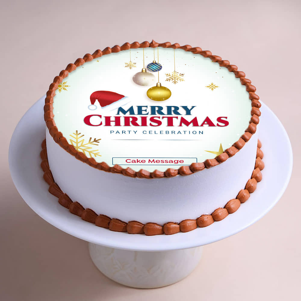 Merry Christmas Party Cake Merry Christmas Party Cake