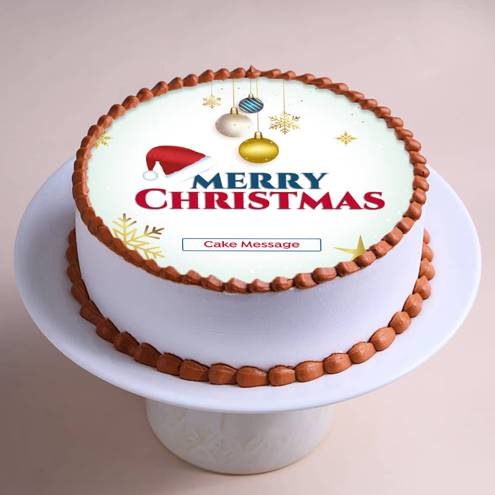 Merry Christmas Party Cake