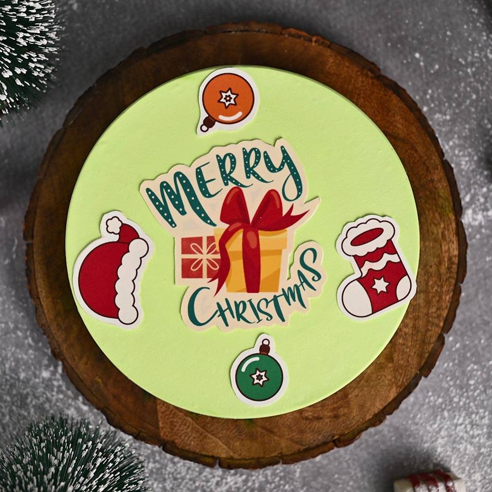 Merry Indulgence Christmas Cake