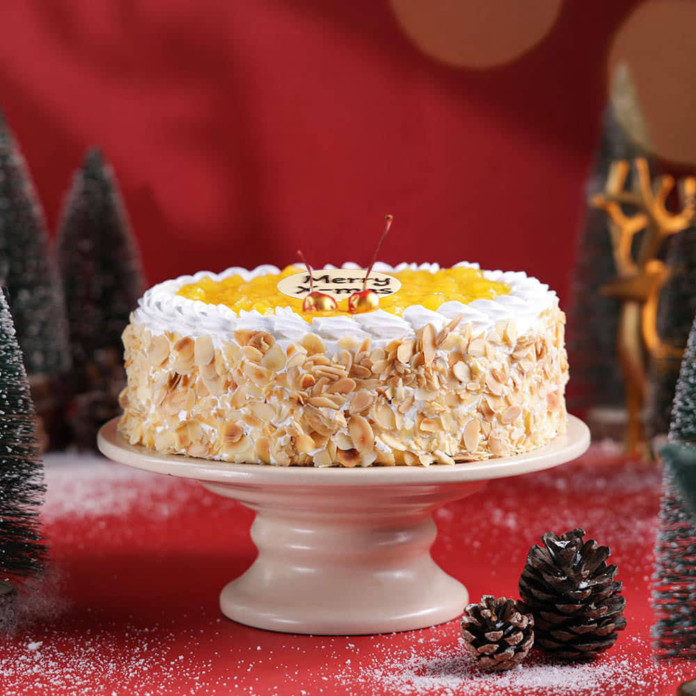 Merry Xmas Pineapple Cake