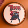 Zoomed View of Mighty Thor Cake