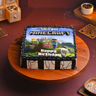 Minecraft Adventure Cake