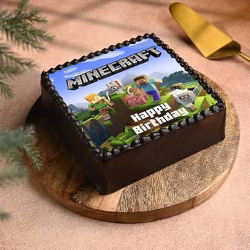 Epic Minecraft Birthday Cake Epic Minecraft Birthday Cake