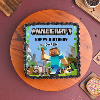 Minecraft Fun Cake