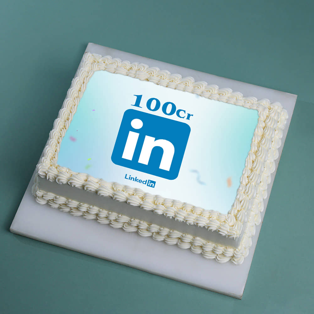 Minimalist Corporate Cake