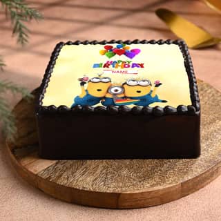 Mischievous Minions Birthday Cake