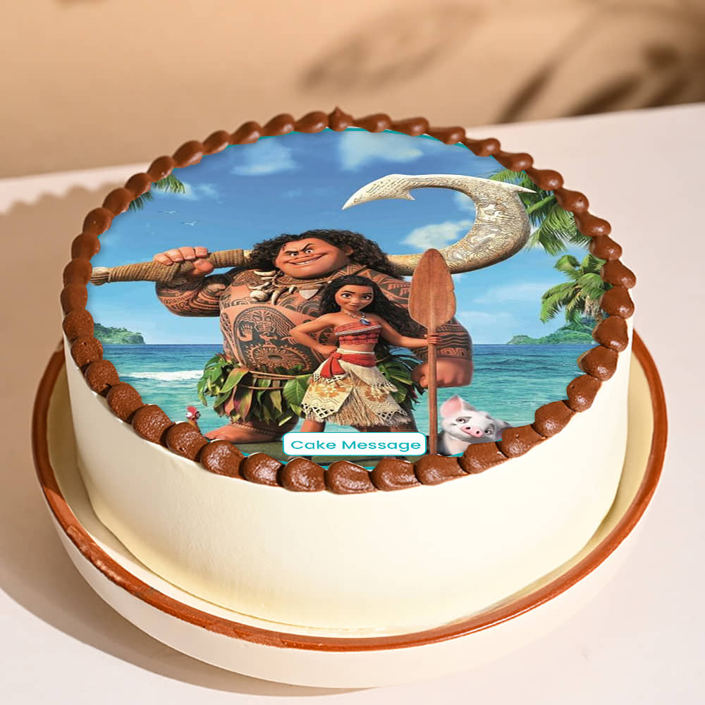 Moana N Maui Cake