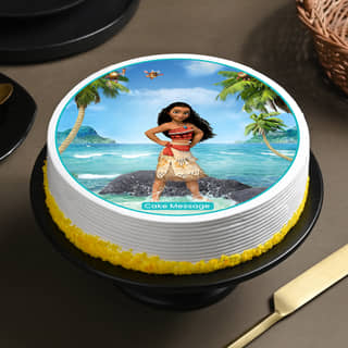 Moana Ocean Adventure Cake