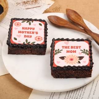 Mothers Day Choco Brownies Cake