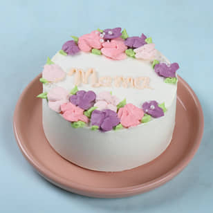 Mom Floral Bento Cake