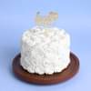 Eggless Pineapple Cake with Best Mom Topper
