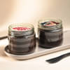 Moms Day Chocolate Cake Jar Duo