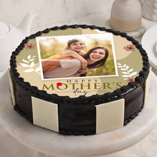 Happy Mothers Day Photo Cake