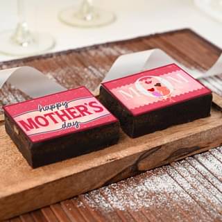 Duo Truffle Brownie Delight for Mother's Day
