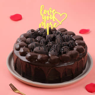 Valentine Truffle Ganache Cake Valentine Truffle Ganache Cake