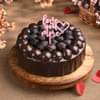 Valentine Truffle Ganache Cake