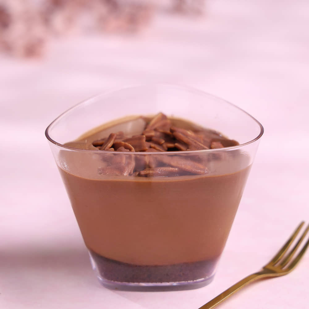 Mothers Day Choco Mousse Verrine Cup No Added Sugar