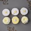 Mothers Day Floral Pineapple Cupcakes
