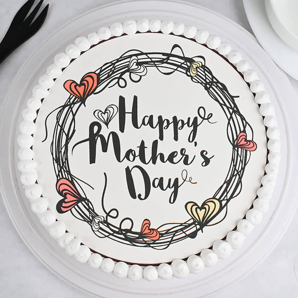 Top View of Mothers Day Photo Delight