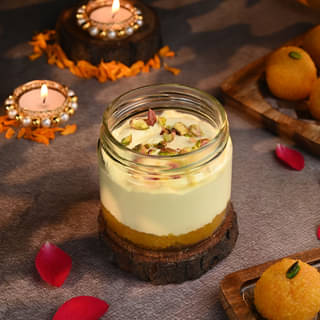 Motichoor Jar Cake