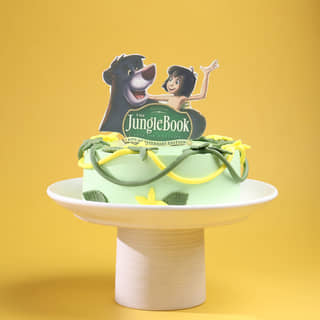Mowgli N Baloo Jungle Book Cake Mowgli N Baloo Jungle Book Cake