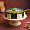 Side View of Mowgli N Jungle Book Poster Cake