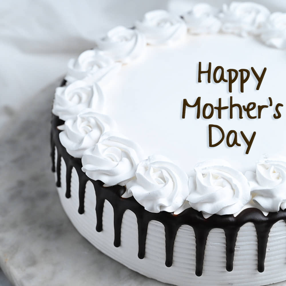 Indulgent Black Forest Mothers Day Cake Round N Scrumptious Black Forest Cake For Mom