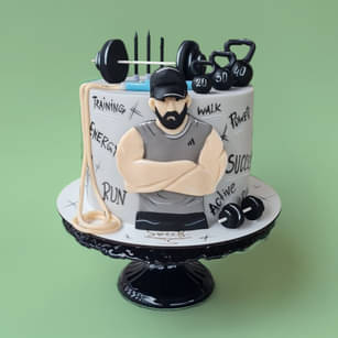 Muscle Mood Gym Cake