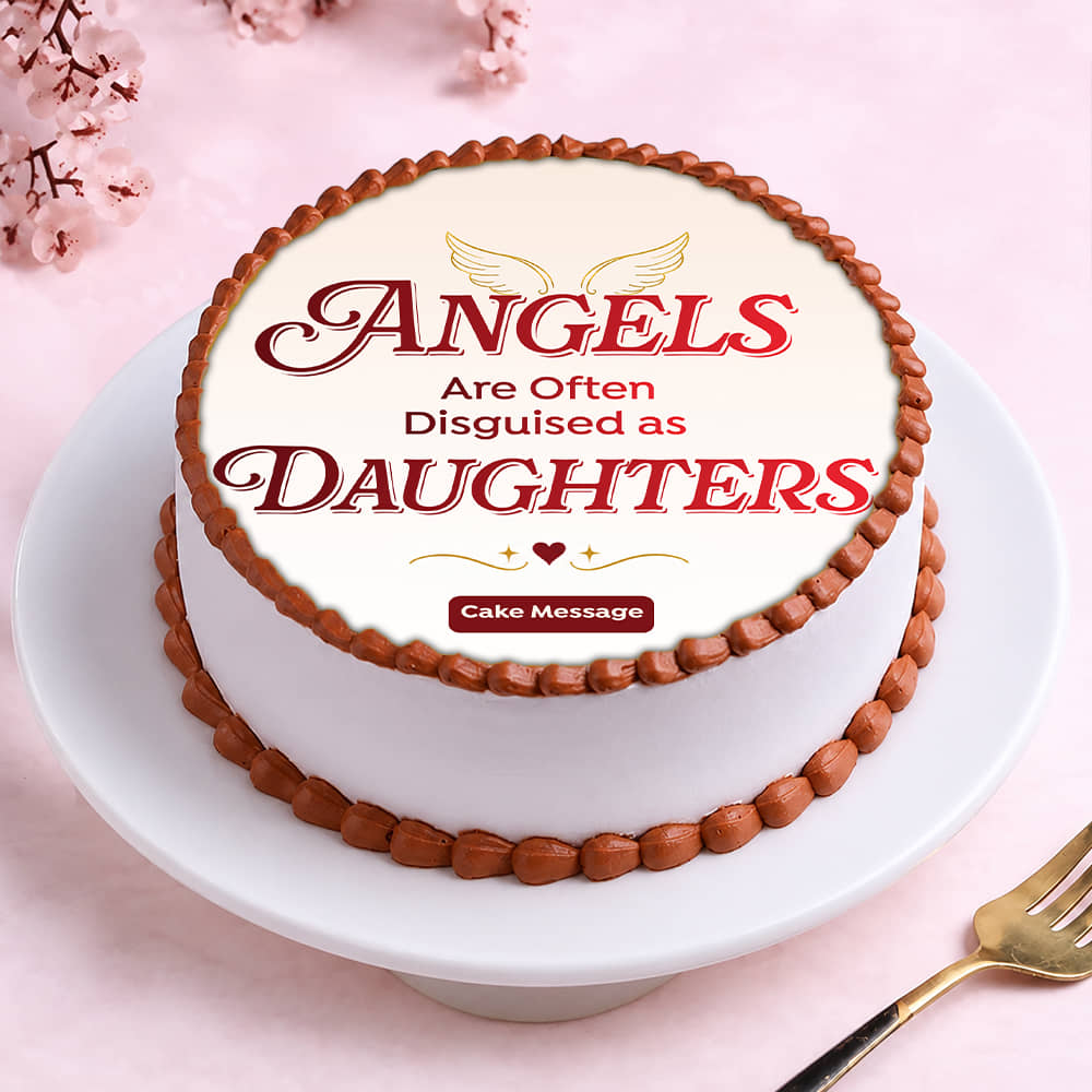 My Angel Daughter Cake