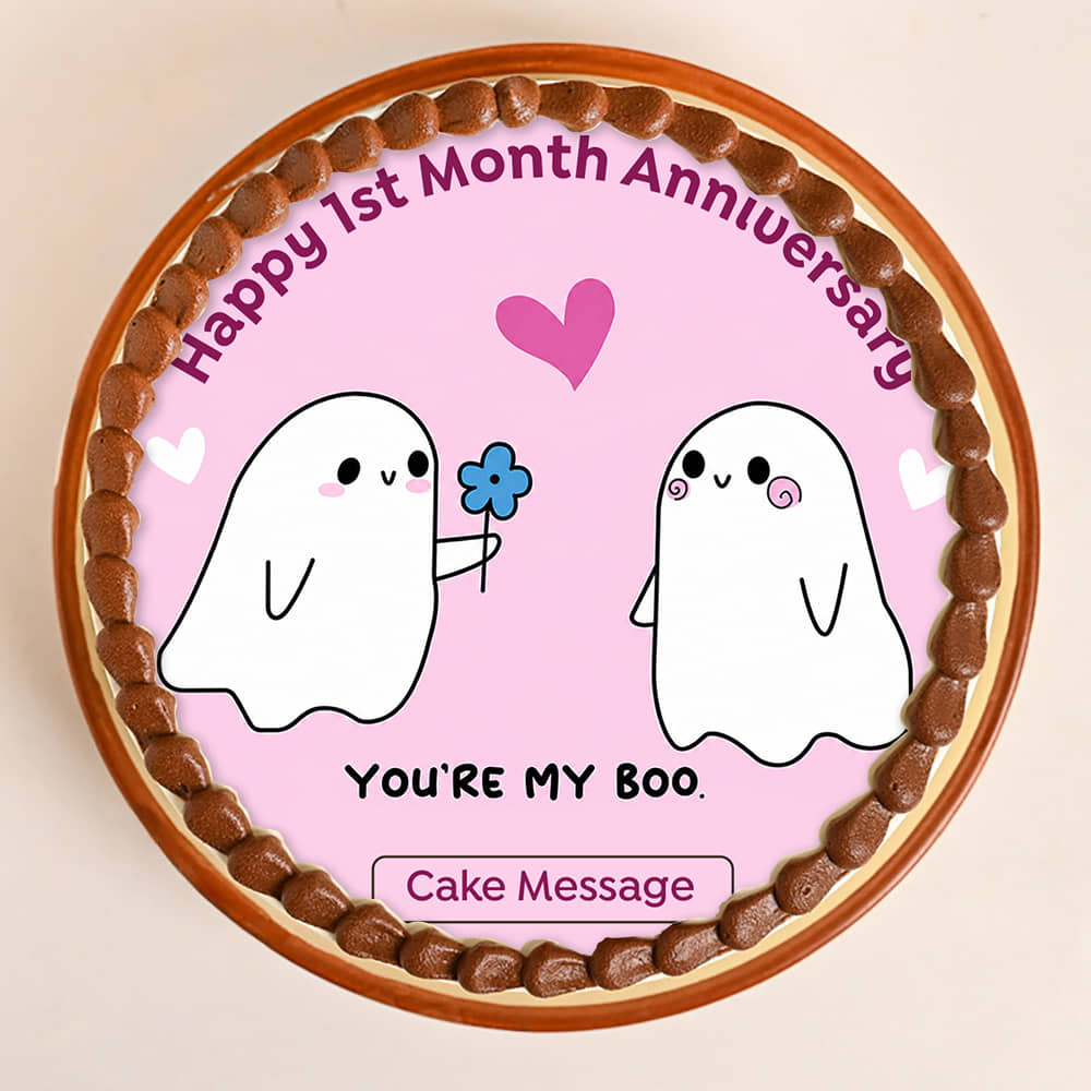 My Boo Anniversary Cake
