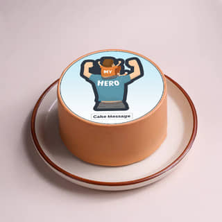 My Hero Dad Bento Cake
