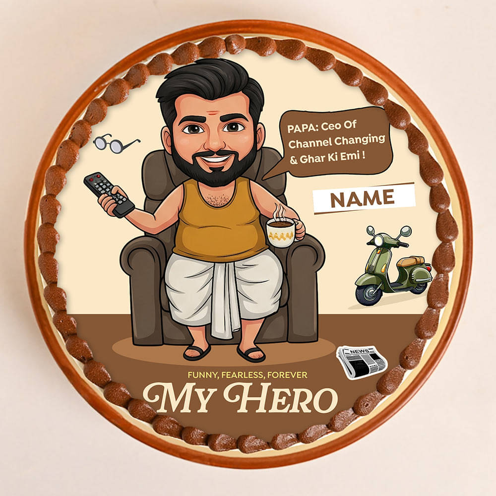 My Hero Dad Cake