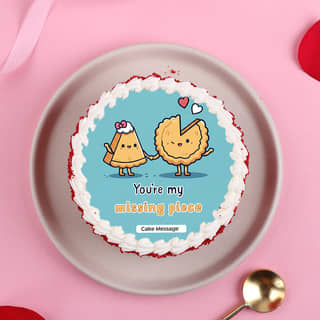 Top View of My Missing Piece Bento Cake Top View of My Missing Piece Bento Cake
