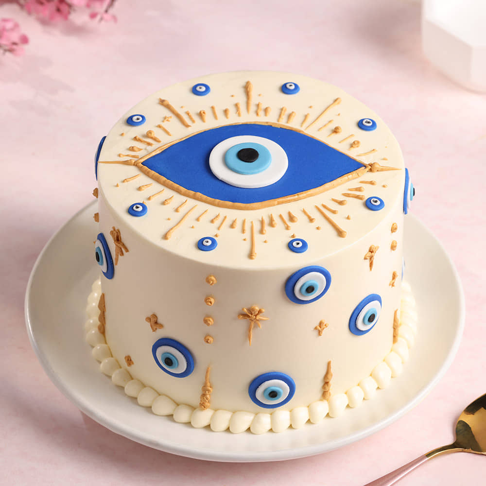 Mystic Evil Eye Aura Cake Mystic Evil Eye Aura Cake