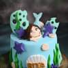 Mystical Mermaid Fondant Cake