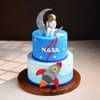 Zoomed View of  NASA Astronaut Cake