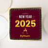 New Year 2025 Delicious Photo Cake