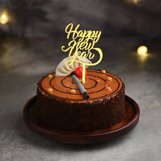 New Year Butterscotch Cake