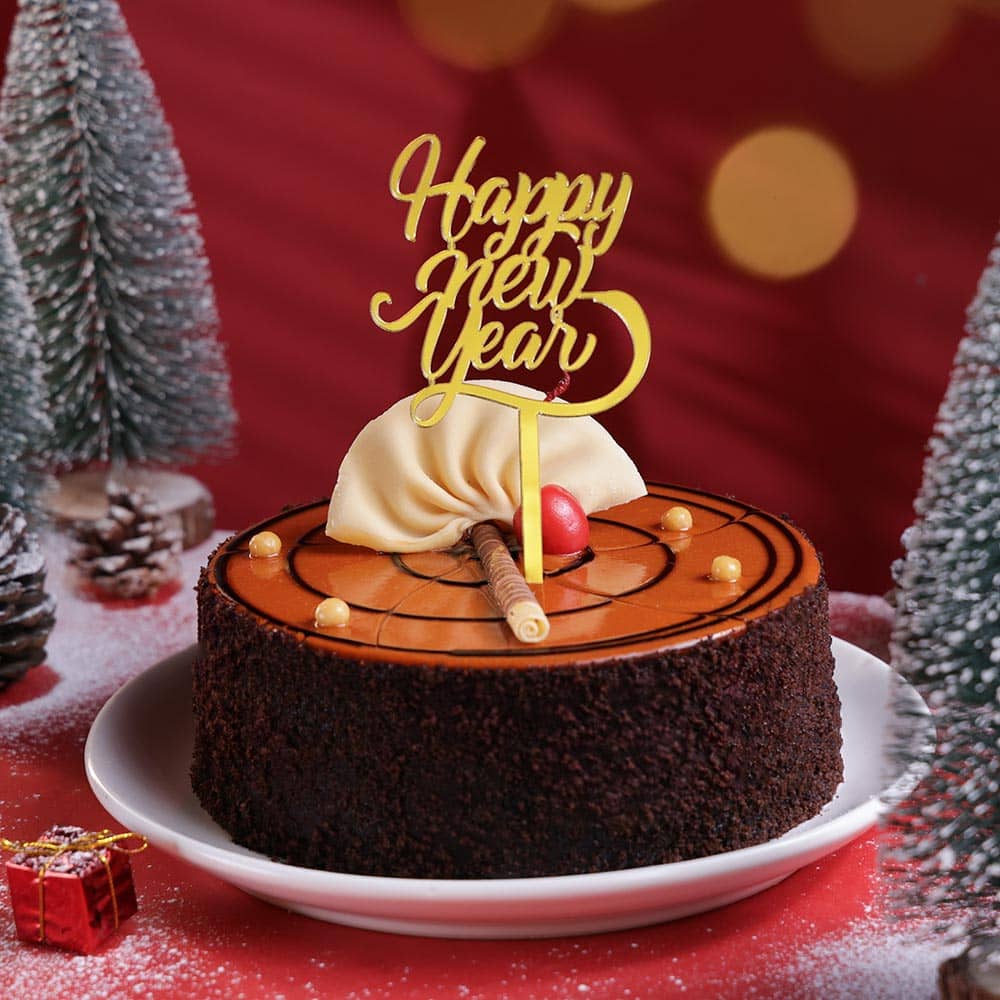 New Year Butterscotch Cake