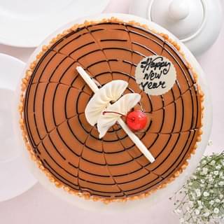 New Year Butterscotch Cake